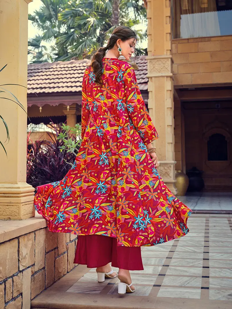 Falak Hit By Nsf Silk Indo Western Set Wholesalers In Delhi